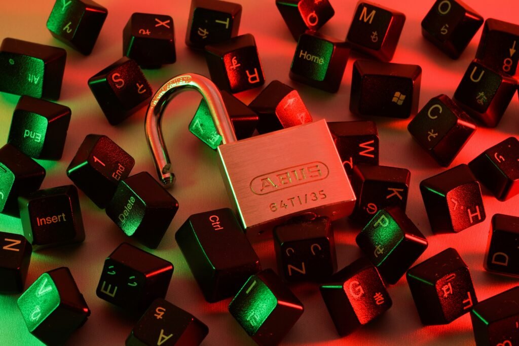 Illustration of online data protection